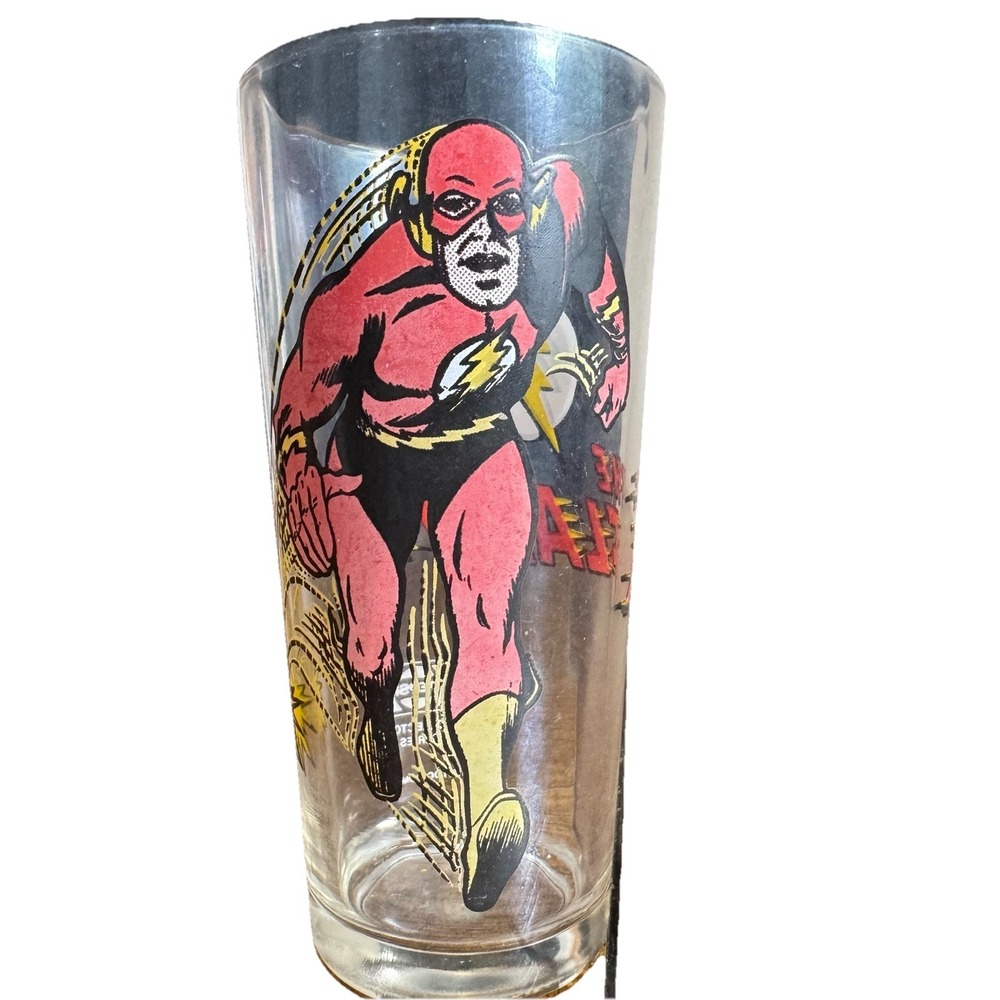 THE FLASH  Pepsi super series 1971 Glass‎  VINTAGE!